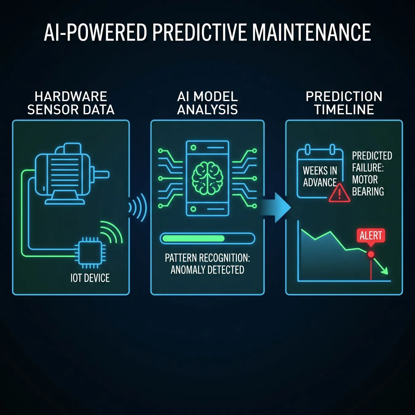 AI-driven predictive maintenance in action.