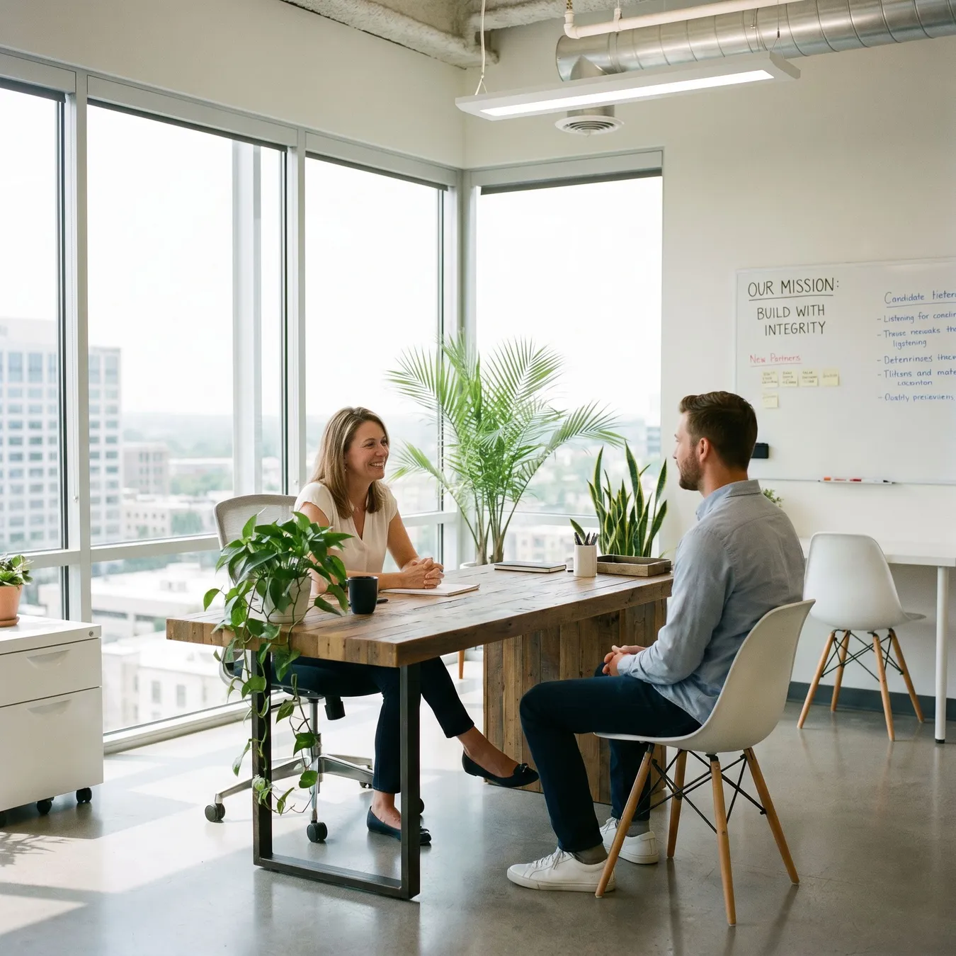 Recruiting support helps build the core team.