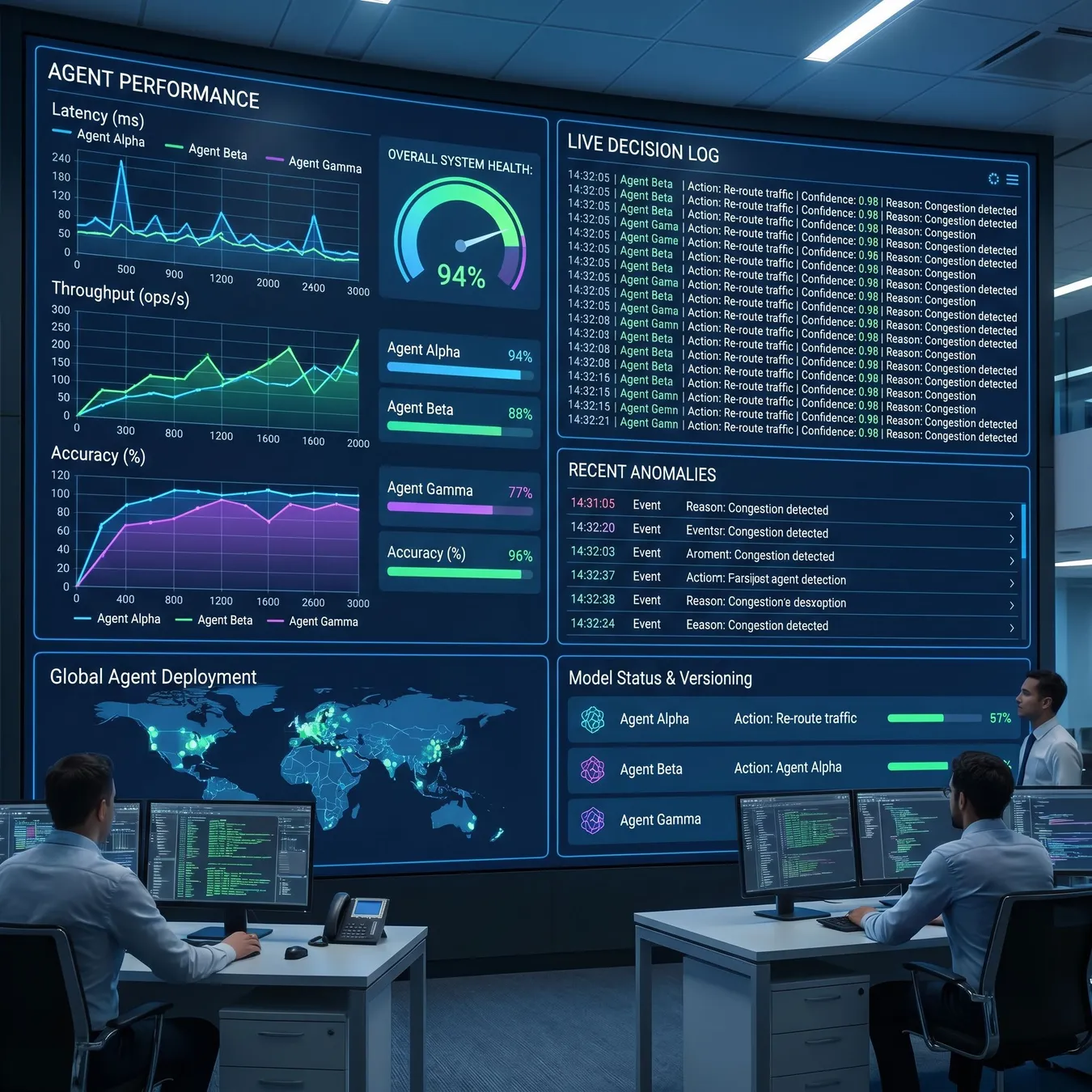 Monitoring agentic decision-making.