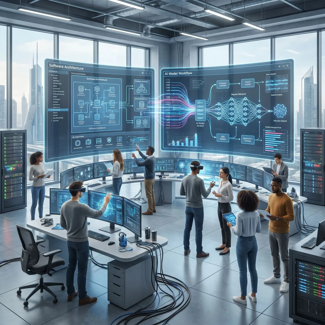 Modern product studios focus on deep technical architecture and AI integration.