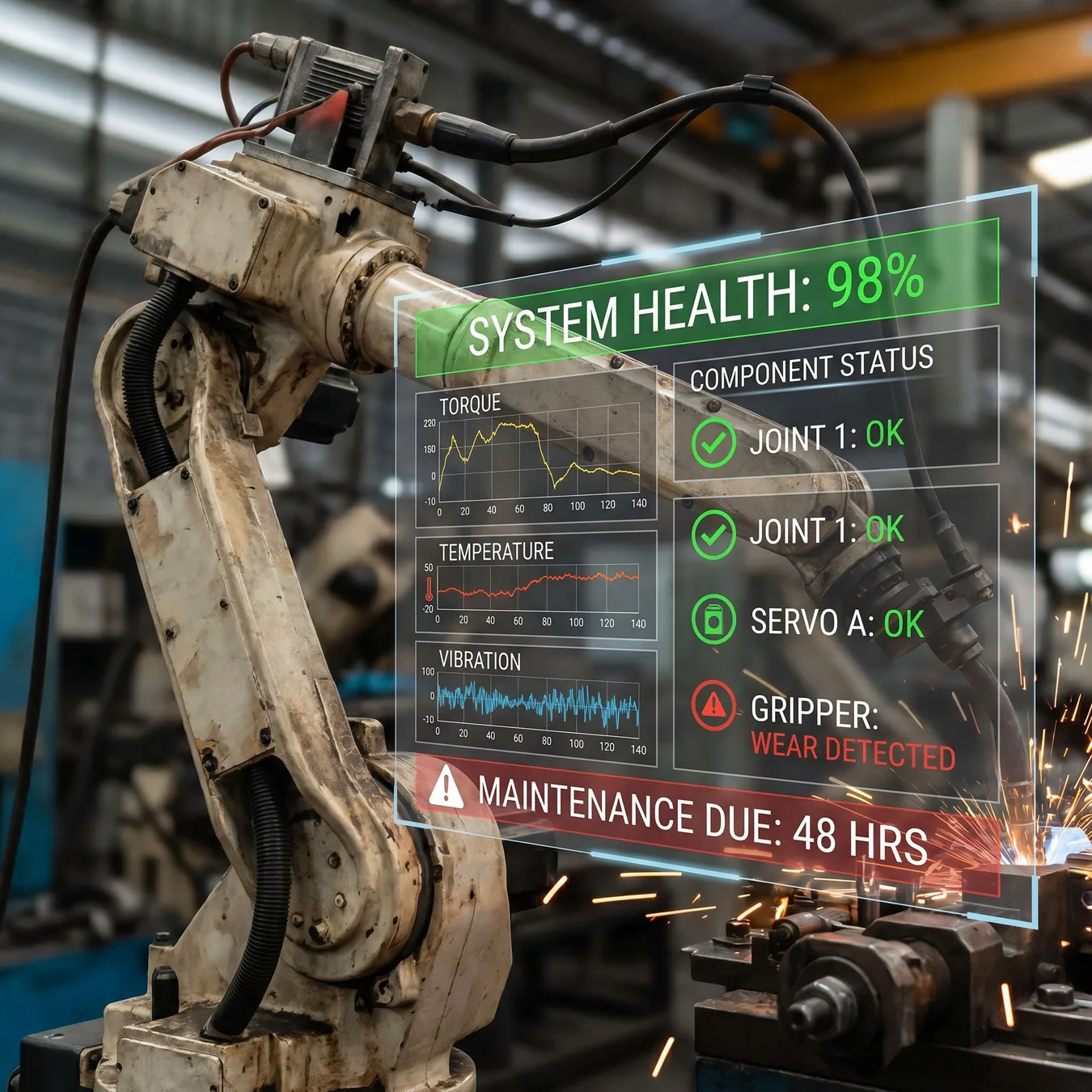 IoT integration provides direct feedback from the machinery.