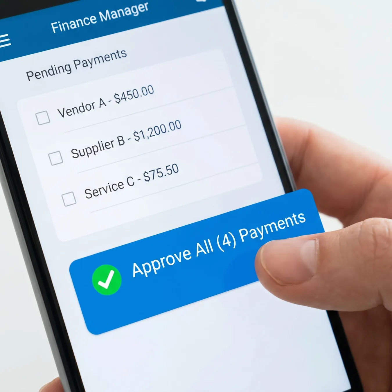 Mobile-ready approval workflows.