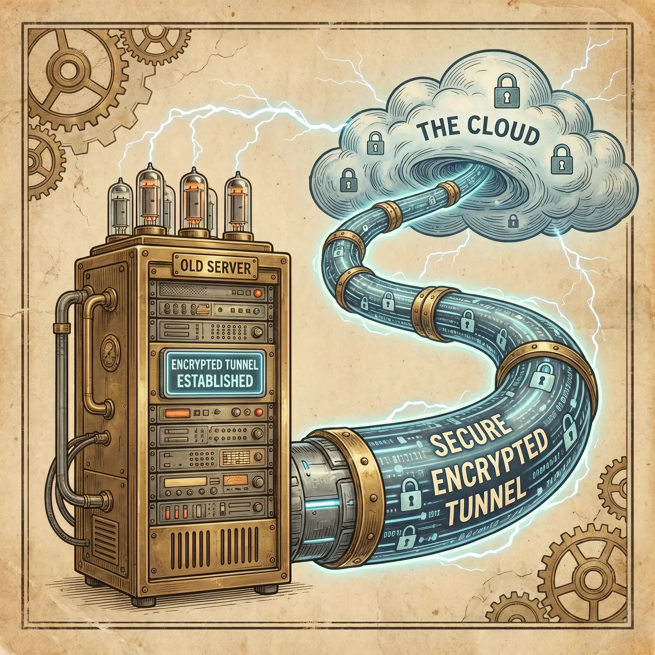 Secure data transit protocols.